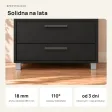 Szafa z szufladami Kamil - Czarna