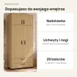 Szafa z szufladami Kamil - Dąb Kamienny