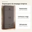 Szafa z szufladami Kamil - Grafit