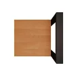 Metalowy Hoker loft z oparciem - Olcha