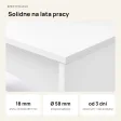 Biurko do pracy - Białe