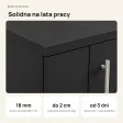 Komoda biurowa na dokumenty - Czarna