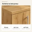 Komoda biurowa na dokumenty - Dąb Złoty