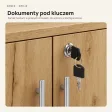 Komoda biurowa na dokumenty - Dąb Złoty