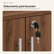 Komoda biurowa na dokumenty - Orzech