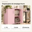 Komoda biurowa na dokumenty - Różowa