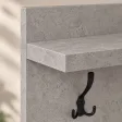 Wieszak ścienny - Beton  - Na ubrania