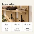 Wieszak ażurowy - Dąb Artisan - Na ubrania