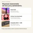 Biurko gamingowe - Dąb Artisan