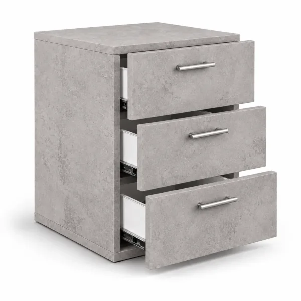 Kontenerek pod biurko - Beton