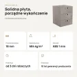 Kontenerek pod biurko - Beton