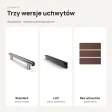 Kontenerek pod biurko - Wenge