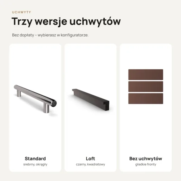 Kontenerek pod biurko - Wenge