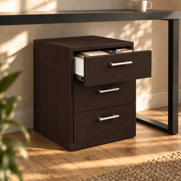 Kontenerek pod biurko - Wenge