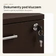 Kontenerek pod biurko - Wenge