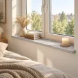 Parapet wewnętrzny na wymiar - Beton