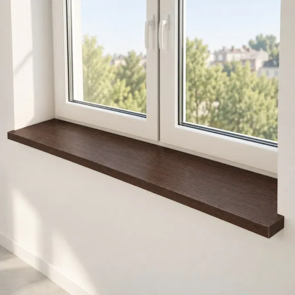Parapet wewnętrzny na wymiar - Wenge