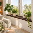 Parapet wewnętrzny na wymiar - Wenge