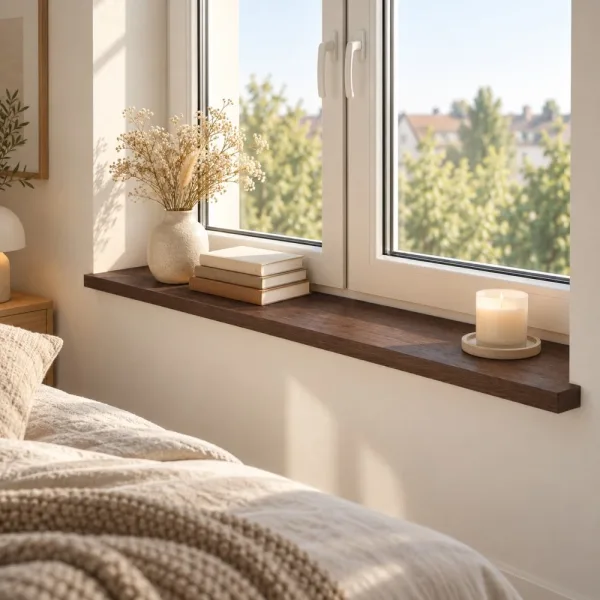 Parapet wewnętrzny na wymiar - Wenge