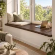 Parapet wewnętrzny na wymiar - Wenge