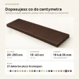 Parapet wewnętrzny na wymiar - Wenge
