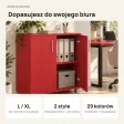 Komoda biurowa na dokumenty - Czerwona