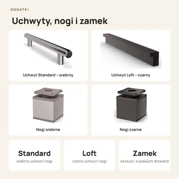 Komoda biurowa na dokumenty - Czerwona