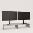 Podwójna podstawka pod monitor - Beton