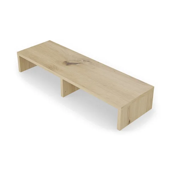 Podwójna podstawka pod monitor - Dąb Artisan