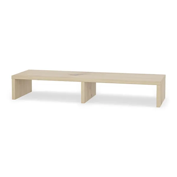 Podwójna podstawka pod monitor - Dąb Artisan