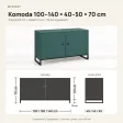 Komoda metalowa zielony - kolekcja Metalove