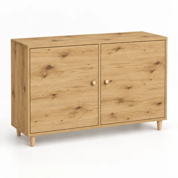 Komoda skandynawska Dąb Artisan - Kolekcja SCANDI