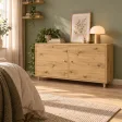 Komoda skandynawska Dąb Artisan - Kolekcja SCANDI
