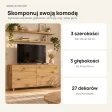 Komoda skandynawska Dąb Artisan - Kolekcja SCANDI