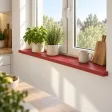 Parapet wewnętrzny na wymiar - Czerwony