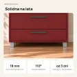 Szafa z szufladami Kamil - Czerwona