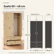 Szafa z szufladami Kamil - Dąb Artisan