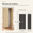 Szafa podwójna - Dąb Artisan