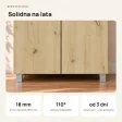 Szafa podwójna - Dąb Artisan