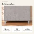 Szafa podwójna - Beton