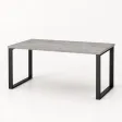 Stół kuchenny z metalowymi nogami - Beton