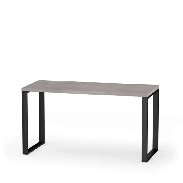 Stół kuchenny z metalowymi nogami - Beton