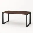 Stół kuchenny z metalowymi nogami - Wenge