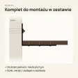 Półka loftowa - Wenge