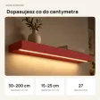 Półka wisząca LED - Czerwony