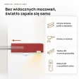 Półka wisząca LED - Czerwony