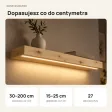 Półka wisząca LED - Dąb Artisan