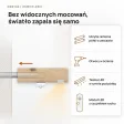 Półka wisząca LED - Dąb Artisan