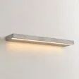 Półka wisząca LED - Beton Jasny