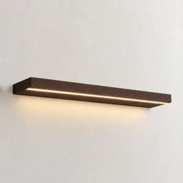 Półka wisząca LED - Wenge